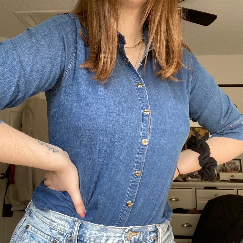 Express Denim Shirt
